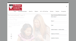 Desktop Screenshot of lifetimeacademy.com