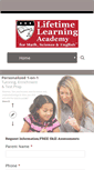 Mobile Screenshot of lifetimeacademy.com